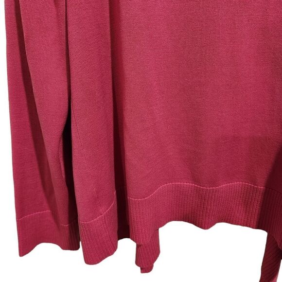 Coldwater Creek Pink Open Cardigan Sweater Womens XL 18 - Picture 5 of 7
